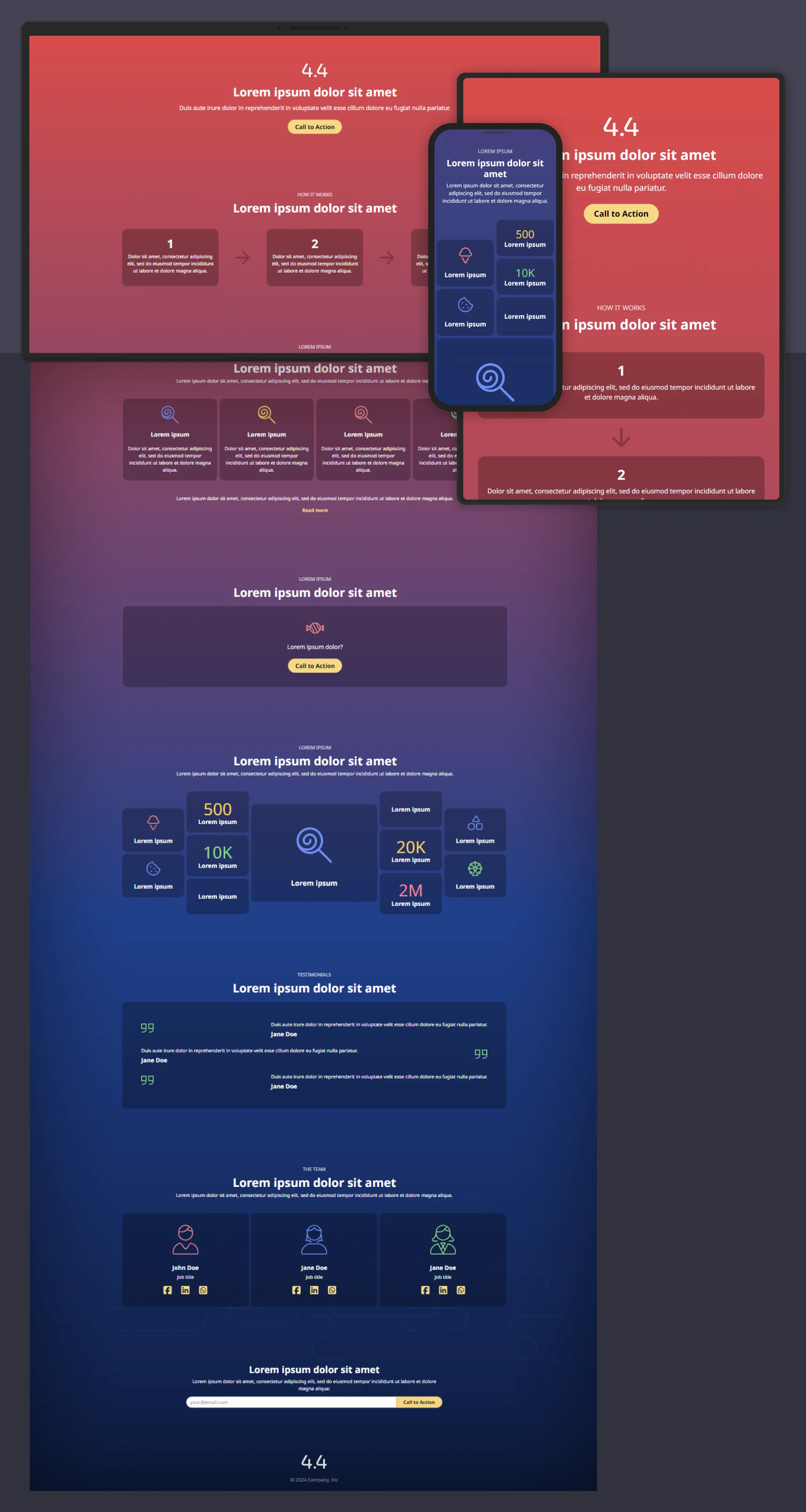 42 landing page