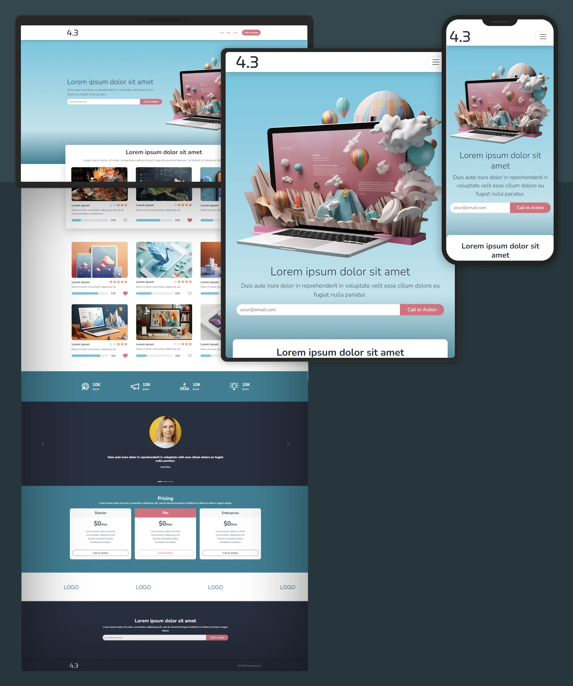 42 landing page