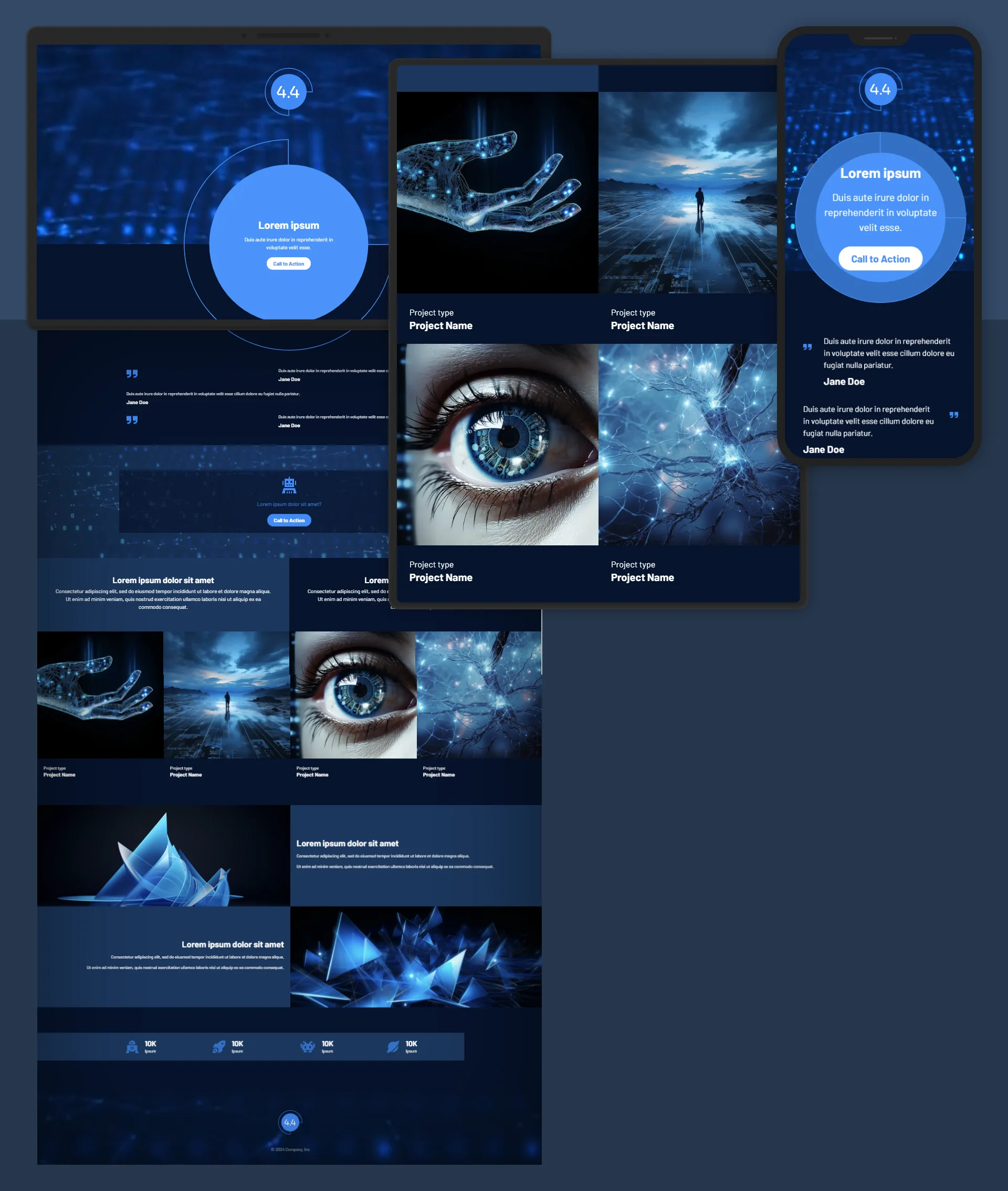 42 landing page