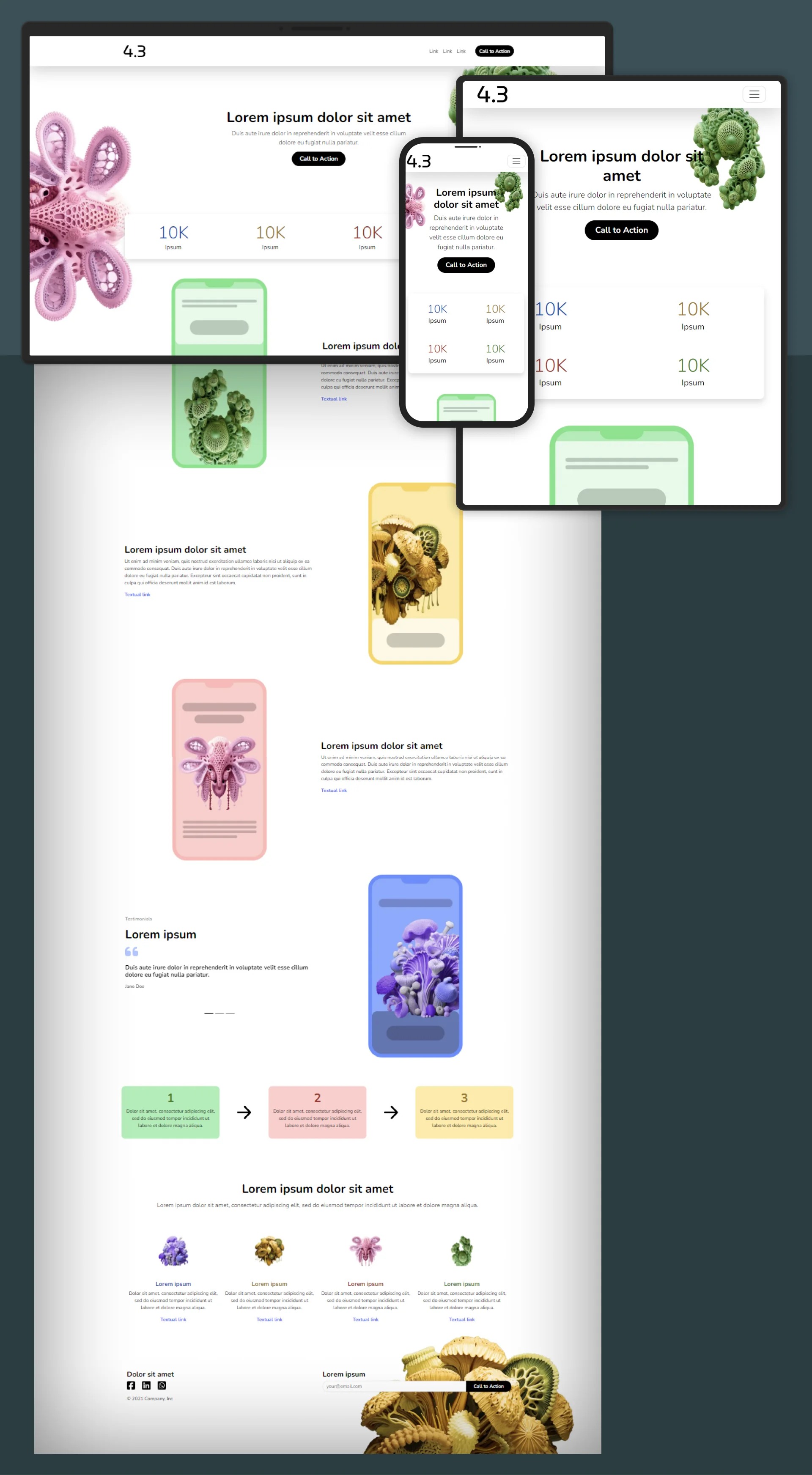 42 landing page